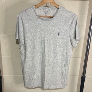 Polo by Ralph Lauren Heather Gray Short Sleeve Tee men’s medium custom fit shirt